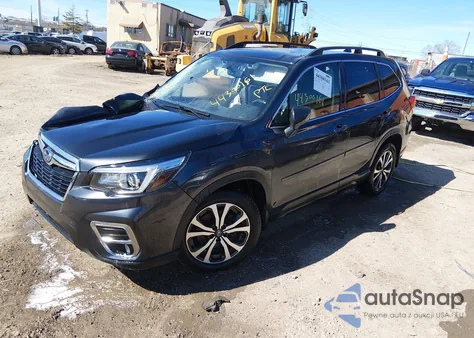 2019 Subaru Forester Limited from USA, damaged, VIN JF2SKASC4KH431740